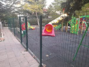 Ограждение из 3Д панелей