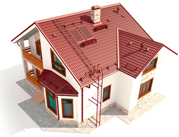 комплект ЭБК для крыши дома